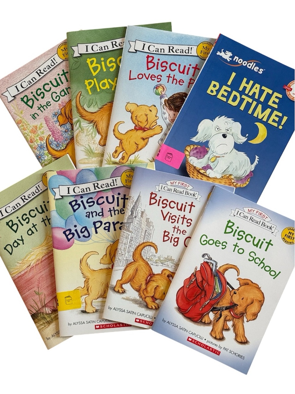 BUNDLE OF 8 BISCUIT THE PUPPY SOFTCOVER CHILDRENS BEGINNER READING BOOKS AGE 4-7